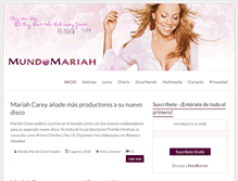 Tablet Screenshot of mundomariah.com